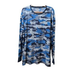Duluth Trading‎ Co Buck Naked Base Layer Regular Fit Long Sleeve 2XL Arctic Camo